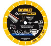 Disque Extreme Métal 355 x 25.4 x 3.3 mm DEWALT - DT40257-QZ