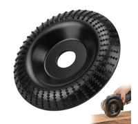Disque Meuleuse 125 Bois en Carbure de Tungstène, Meule de Sculpture et Façonnage pour Meuleuse d'Angle, Accessoire de Menuiserie pour Travail du Bois et Bricolage