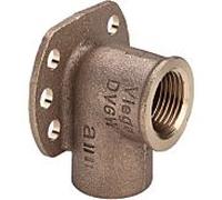 Disque mural Viega 111304 22 mm x Rp 3/4, bronze