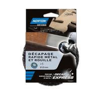 Norton Disque décapant Decap' Express métal et rouille Ø 125 x 22,23 mm
