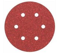 VC153 Disque papier Velcro rigide Ø150 mm 6 trous P60