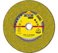 Trennscheibe A 24 Extra D230x3mm ger.STA Bohr.22,23mm KLINGSPOR
