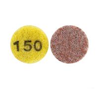 Disque Polissage Humide Sec 1 Pouce pour granit Marbre Disque(Grit 150) | Résine agressive, usage humide sec, fini brillant rapide, pour granit et marbre, corners et edges