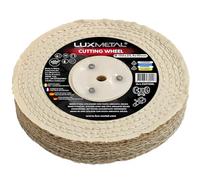 Disque Polissage Métaux en Sisal 150 x 25,4 x 10 mm - Roue Pré-polissage pour Meule de banc avec fixation pour mandrin conique, idéal pour polir l'acier, le laiton, l'aluminium Meuleuse polisseuse