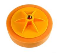 Disque Polissage pour mousse 6 Pouces Filetage pour m14 Disque | Filetage pour m14 standard, diamètre 150mm, compatible meuleuse, pour perceuse, polisseuse rotative(Orange)