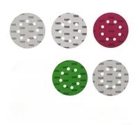 Disque Ponçage 125mm Carbure Silicium Résistant Eau | Carbure de silicium, usage humide et sec, anti-colmatage, extraction pour poussière, 8 trous