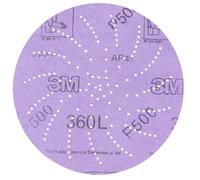 Disque pour film 3M Cubitron II Xtract Hookit 360L, 152 mm, P240, multihole x500 morceau