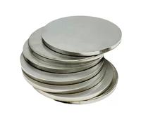 Disque rond en acier inoxydable, épaisseur 5 mm Plaque ronde en acier inoxydable 316L, diamètre 50 mm 100 150 250 300 mm Disque en tôle circulaire, disque rond (taille : 300 mm x 5 mm (1 pièce))(200mm