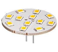 Lampe LED G4 - GOOBAY - 12V - 2W - Blanc chaud - Diamètre 30 mm