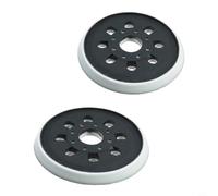 Disque Support 125mm pour Ponceuse Excentrique Disque Support | Compatible pour bosch GEX125, 8 trous ventilation, fixation sûre, pour idéal pour bois et peinture
