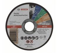 BOSCH Disque a tronçonner a moyeu plat Rapido Multi Construction 2608602384