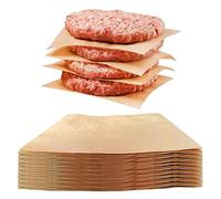 Disques à burger, 500 pièces, Papier de Hamburger Pratique Antiadhésif Diamètre 14 cm Feuilles de Cuisson, Disques de Papier Cuisson pour Steaks Hachés
