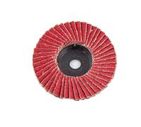 Disques à lamelles plats 75 mm, 3 pouces/2 pouces, 50 x 10 mm/75, 1/5/10 pièces, disques abrasifs, meules, lames 80/rouge/10(Red,10Pc-50 * 10Mm)