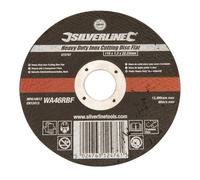 DISQUES A TRONCONNER ACIER et INOX 115 x 1.2 x 22.2, LOT 10 DISQUES