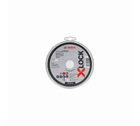 Disques à tronçonner - BOSCH - X-LOCK 125mm - Oxyde d'aluminium - Standard for Inox - 10 pièces