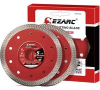 Disques à tronçonner diamantés 125mm extra-minces, lot de 2 EZARC
