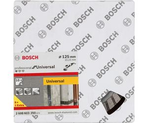 Disques à tronçonner diamantés Standard for Universal Turbo, 125x22,23x2x10 mm, paquet de 10