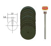 Disques à tronçonner en corindon Ø22 - PROXXON - 28810