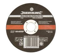 Disques à tronçonner - Non spécifié - 125 x 1.2 x 22.2 mm - Acier et Inox - Lot de 10 disques - Usage intensif
