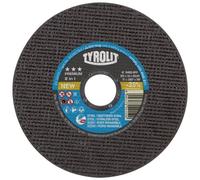 Disques à tronçonner Premium 2 en 1 moyeu plat - coupe acier/inox - 115 mm TYROLIT