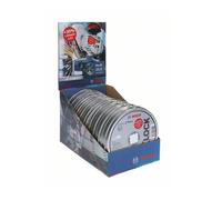 Disques à tronçonner X-Lock Métal/inox - Ø 125 x 1,6 mm - 10 pièces - BOSCH - 2608619364