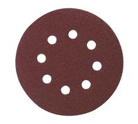 Disques abrasifs Ø125 mm Red Velcro Grain 180 bois/métal (10 pcs ) - MAKITA P-43583