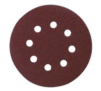 10 disques abrasifs MAKITA Ø 125 mm Red Auto-agrippant avec 8 trous