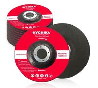 Disques Abrasifs à Lamelles - HYCHIKA - 125 mm - Lot de 10 - Épaisseur 6 mm - Alumine Haute Performance