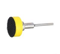 Disques abrasifs autocollants de 2,5 cm avec tige de 3 mm pour polir le métal, le bois, le plastique