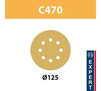 Disques abrasifs C470 Ø125 Best for Wood and Paint BOSCH