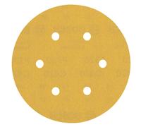 Bosch Feuilles abrasives EXPERT C470 6 trous 150 mm G 320, 50 pièces