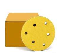 Disques abrasifs de 12,7 cm avec 6 trous de montage pour ponceuses orbitales en oxyde d'aluminium - Grain 40 à 800 pour préparation progressive et lissage (grain 400)