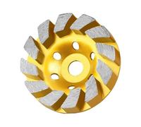 Disques abrasifs diamantés de 100 mm for le travail des métaux et la céramique(Yellow)