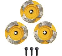 Disques Abrasifs Diamantés - Eibenstock - Ø 44 mm - 3 Pièces - Pour Béton et Chapes