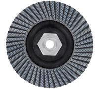 Disques abrasifs diamantés Waaiers, 115 mm, pour carrelage et pierre naturelle, K120, à lamelles hybrides pour le meulage à sec