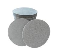 Disques abrasifs grain 80 100 pièces outil à profiler blanc floqué | disque 12,2 cm métal bois Meubles auto carrosserie placo maison adhésif restauration réparation