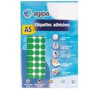 Disques adhésifs Agipa 15mm vert - etui de 960 G