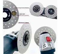 Disques de coupe à sec en diamant de 5 pouces, 125mm, dalleaux de porcelaine, carreaux de céramique, marbre, lame de coupe fine pour Machine à marbre, meuleuse d'angle 115mmx22.23mm