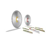 Disques de coupe Festool KSB-SORT/2 W/L; 160x1 8x20 mm; Z42/Z52; 10/-5°; 2 pcs. + lames pour scie sauteuse