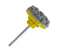 Disques de meulage diamant de 10,2 cm fabriqués avec poignée en plastique et grain diamant galvanisé pour les tâches de polissage du béton de pierre (grain 10 000)