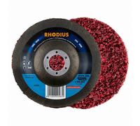 Disques de nettoyage en non-tissé SVS HD 125 x 22,23 mm RHODIUS - 303873