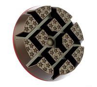 Disques de polissage à sec de 7,6 cm, 80 mm, pour meulage de sol en granit, marbre, béton, grain 4 étapes, grain 50-400, utilisation humide ou sèche (grain 400)