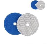 Disques de polissage diamant pour marbre granit pierre 7,6 cm 10,2 cm avec technologie de liaison résine pour une durée de vie prolongée et une performance constante (A)