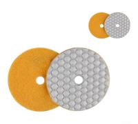 Disques de polissage diamant pour marbre granit pierre 7,6 cm 10,2 cm avec technologie de liaison résine pour une durée de vie prolongée et une performance constante (B)