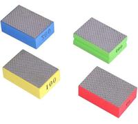Disques de polissage pour pierres naturelles et carreaux de céramique - Ponçage et lissage - Grains abrasifs 60, 100, 200, 400