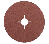 Disques de ponçage en fibre 125, K120, 3 pièces.