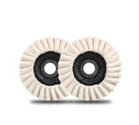 Disques de roue de polissage en laine 5/2/1 pièces | For meuleuse d'angle marbre pierre métal polissage acier inoxydable(2pcs-125mm)