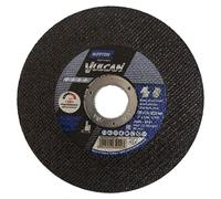 Disques de tronçonnage pour acier inoxydable Norton Vulcan, 125x1,0x22,23, qualité A60S, lot de 100 + offre spéciale