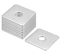 Disques plats M10, 30 pièces, dimensions 40x40x2 mm, en acier inoxydable 304