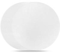 Disques ronds de papier sulfurisé en papier absorbant, 20 cm, papier sulfurisé, papier sulfurisé pour moules ronds, papier pour tortillas, 100 pièces
